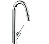 Pull Out Kitchen Tap Starck Stainlees Steel Axor