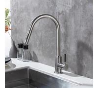 Pull Out Kiten Faucet Brushed d Kiten Faucet Black Sink Mixer Tap Rotation Kiten Mixer Taps Kiten Tap LWX