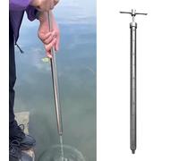 Pull Out Liquid Sampler, 304 Stainless Steel Viscous Liquid Sampling Probe, Portable Sampler for Environmental Sampling 0.5m