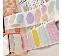 Pull Out Note Paper 100 Sheets Sticky Notes Memo Pad Notepads for Writing Note Taking Reminder on Fridges Calender Memo Pad