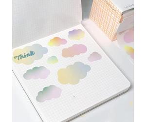 Pull Out Note Paper 100 Sheets Sticky Notes Memo Pad Notepads for Writing Note Taking Reminder on Fridges Calender Memo Pad
