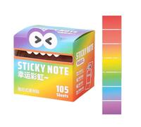 Pull Out Note Paper 150 Sheets Pearlescent Sticky Notes Notepads for Writing Note Taking Reminder On Fridges Calender Professional Notepads