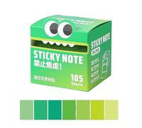 Pull Out Note Paper 150 Sheets Pearlescent Sticky Notes Notepads for Writing Note Taking Reminder On Fridges Calender Professional Notepads