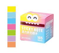 Pull Out Note Paper 150 Sheets Pearlescent Sticky Notes Notepads for Writing Note Taking Reminder On Fridges Calender Professional Notepads