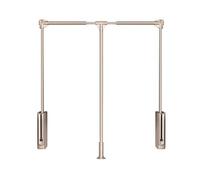 Pull Out Pants Hangers Trousers Rack Adjustable Wardrobe Clothing Rail Double Damping Slide Clothes Stainless Steel Extendable Hanging Rod Sliding Aqiong
