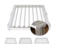 Pull Out Pants Hangers Trousers Rack, Household Pull Out Pants Rack Hanger with 7,8,9,10 Clothes Rail,Sliding Closet Coat Rack for Trousers Ties Scarf,Teleslength 564 to 970 Mm,Depth 463 Mm/K Made in