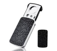 Pull-out Pocket Magnifier 30X 60X 90X with LED & UV Light - Black Portable Jewellers Loupe Hand Lens Magnifying Glass for Jewelry, Coins, Stamps, Rocks & Collectibles