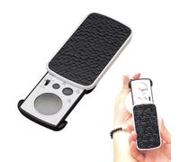 Pull-out Pocket Magnifier 30X 60X 90X with LED & UV Light, Folding Jewelers Loupe, Portable Handheld Eye Loupe Lens Magnifying Glass for Jewelry Diamonds Gems Coins Stamps Rocks