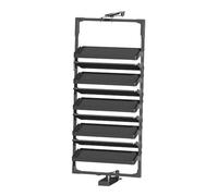 Pull Out Shoe Rack Multi-Tier Sliding Storage Organiser Standing Cabinet Vertical Shelf Organizer Adjustable High Load-Bearing Smooth and Quiet Operation 5Tier96-101cm,70cm