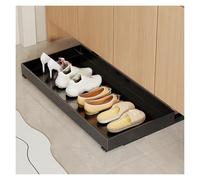 Pull-Out Shoe Rack Organizer for Closet and Entryway, Sliding Shelf Storage to Maximize Space and Keep Shoes Neat
