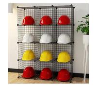 Pull Out Shoe Rack Rotating Stackable Pull-Out Storage Cabinet Vertical Shelf Organizer Adjustable，Metal Helmet Display Rack - 2/3/4/5 Tier Metal Organizer for Baseball Hats, Cowboy Hats, Ha