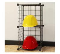 Pull Out Shoe Rack Rotating Stackable Pull-Out Storage Cabinet Vertical Shelf Organizer Adjustable，Metal Helmet Display Rack - 2/3/4/5 Tier Organizer for Baseball Hats, Cowboy Hats, Hard Hat