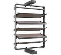 Pull-Out Shoe Rack, Stackable Organizer for Closet & Bedroom, Slim Entryway Storage Shelf, Maximize Space & Declutter Shoes
