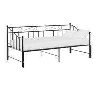 Pull-out Sofa Bed Frame Metal for Day Sleeping Guest Multi Colours vidaXL