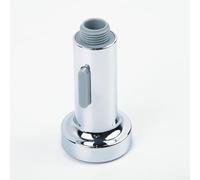 Pull Out Spray Head for Kitchen Sink Mixer Tap Basin, Equipped with 1/2 Inch Connector and Two Spray Settings Including Rain and Bubble Modes (Chrome)