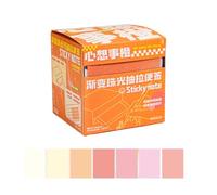 Pull Out Sticky Notes Note Tape 126 Sheets Painting Message Small Tape for Teacher and Student Viscous Notes