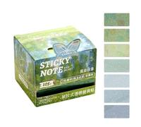 Pull-Out Sticky Notes Paper with Dispensing Box, Monetimpression | Gel Pen and Ballpoint Pen Compatibility, Pull-Out Access for Notes Highlighting and Household Messages