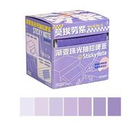 Pull Out Sticky Notes Sticky Note Tape 126 Sheets Painting Message Pull Out Small Tape for Teacher and Student Clear Viscous Notes