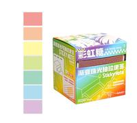 Pull Out Sticky Notes Sticky Note Tape 126 Sheets Painting Message Pull Out Small Tape for Teacher and Student Clear Viscous Notes