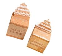 Pull Out Surprise Birthday Money Envelope Holds 20 Cards or Cash with Unique Design for Parties and Celebration Cardstock Party Money Container