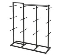 Pull-Out Trouser Rack Removable Pull-Out Rack Wardrobe Storage Expandable Space Saving Drawer-Style Hanger Rod Rolling Trolley,Multifunctional Lingerie Display Stand For,Nero-47.25x15.75x53.15in