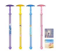 Pull Out Water Sprayer, Water Shooter for Kids, Watering Squirter for Water Fights Beach Water Games and Splash Devices for Boys Girls Children Beach Swimming Pool Summer (4 Pcs, Maxed)