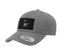 Pull Patch Curved Bill Premium Snapback Hat | Baseball Tactical Cap | 2x3 in Loop Surface to Attach Morale Patches, Dark Grey, 6 5/8-7 5/8