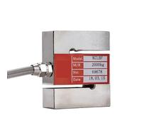 Pull Pressure Force S-Type Load Cell Sensors With Cable Alloy Steel Material Full Capacity 20-2000KG(50KG)