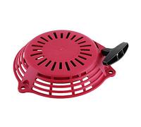 Pull Recoil Starter, Recoil Starter Kit Lawn Mower Recoil Starter Assembly Red for GC135 GC160 GCV135 GCV160 EN2000 Generatorsfor pull cord for generator 3000universal pull cord housing for 1