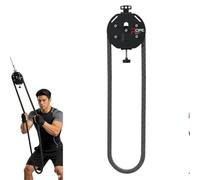 Pull Rope Machine, Endless Rope Trainer for Home Gym, 4-Meter Closed-Loop Nylon Resistance Cable for Grip, Arms, Back, Coordination