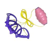 Pull Shuttle Ball Game Toy with Zipper Ball, Cooperative Outdoor Activity Set for Double Player, Interactive Sports Toy for Pulling Rope | Fun Game of a