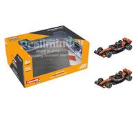 Pull & SPEED 15813035 McLaren Formula 1 Team - Twinpack F1 Cars with Pull-Back Motor With Lando Norris & Oscar Piastri, McLaren Formula 1 License, Scale 1:43, from 3 Years