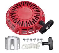 Pull Start Assembly 28400Z4M306ZB Replacement Recoil Starter for Honda For GX120 For GX160 For GX200 Engines Compatible with 28400 ZH8 13YA 28400 ZH8 013ZA 28400 ZH8 013ZB