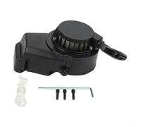Pull Start Recoil Starter Gear For 47cc 49cc For 50cc Engine Classes Fits Chinese For Atv Dirt Bike Go Kart Strong Plastic Exterior Quick Fix Method Reliable Startup Action For All Terrain Vehicle