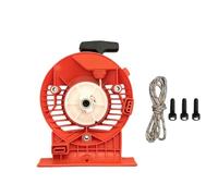 Pull Starter Assembly 537214707 for 241R 333R 335LX 535LK | Includes rewind housing, pull cord, return spring, pulley and mounting screws for quick replacement.