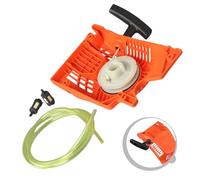 Pull Starter for FUXTEC CS6150, FX-KSP155, Raptor 245 Chainsaw - Compatible with 45-52cc Models, Includes Petrol Filter and Hose