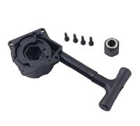 Pull Starter Recoil Start Kit - Rc Nitro Engine Vx16 18 21 R020 R025 Replacement For Hsp 1/10 | 12mm Hex 32x32mm | Black Metal Vehicle Model Spare Part Assembly Repair Hardware