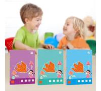 Pull String 3D Geometry Learning Book, Boutiquefortun Toy with 9/12/15 Solids Geometric Models, Teach Volume & Surface Area Formulas, Geometry for Beginners, For Kids Ages 4-14 (3 PCS)