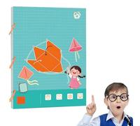Pull String 3D Geometry Learning Book, Geometry for Beginners with 9/12/15 Solids Geometric Models, Safe Braided Rope Design, Teach Volume & Surface Area Formulas, For Kids Ages 5-12 (12-Model)