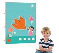 Pull String 3D Geometry Learning Book - Geometry for Beginners with 9/12/15 Solids Geometric Models, Safe Braided Ropes, Teach Volume & Surface Area Formulas, Math Manipulatives for Classroom (12PCS)
