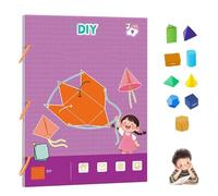 pull string 3d geometry learning book,Geometry for Beginners with 9/12/15 Solids Geometric Models,Safe Braided Rope Design,Teach Volume & Surface Area Formulas,For Kids Ages 4-13-9-model