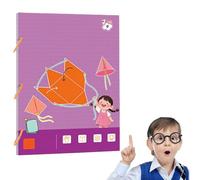Pull String 3D Geometry Learning Book, Geometry for Beginners with 9/12/15 Solids Geometric Models, Safe Braided Rope Design, Teach Volume & Surface Area Formulas, For Kids Ages 5-12 (9-Model)