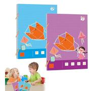 Pull String 3D Geometry Learning Book, Geometry for Beginners with 9/12/15 Solids Geometric Models, Teach Volume & Surface Area Formulas,Safe Braided Rope Design, For Kids Ages 5-12 (9+15)