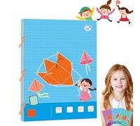 Pull String 3D Geometry Learning Book, New Upgrades 3D Shapes Pull-Wire Handmade Book, Folding Educational Interactive Toys with 9, 12, or 15 Shapes for Kids (12 Shapes)