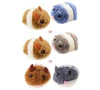 Pull String Vibrating Movable Interactive Toy Plush Mice For Cats Kitten Pets Cats Tunnel