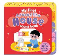 Pull-Tab Sound Book - Around the House! | Interactive Noisy First Words Book for Kids | Everyday Object Sounds on Every Page: My first sound book