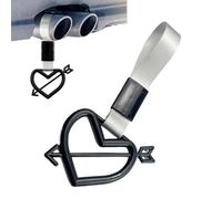 Pull the Ring, Heart Handle Ring, Creative Heart Shape Pendant in the Shape of a Heart, Interior Authority of Automotive Decoration for Car, Bus, Bus