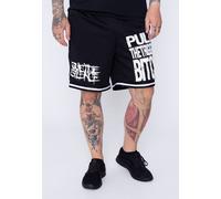 Pull The Trigger Striped - Shorts - black - S - 100% Polyester S
