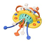 Pull Toys | Suction Cup Sensory Fidget Toy,Pull Toy,For Boys And Girls From 3 Months, Learning, Travel, Car, Airplane, Children's Chair, Birthday