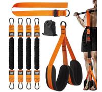 Pull Up Assist Bands, Pull Up Resistance Bands, Assisted Traction Bands | Heavy Duty Adjustable Strength Training Strap for Body Stretching Chin Top